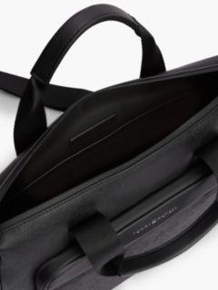 Modern Textured Flag Laptop Bag — Black 4