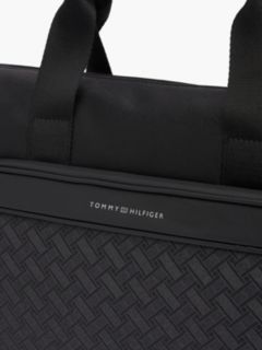 Modern Textured Flag Laptop Bag — Black 5