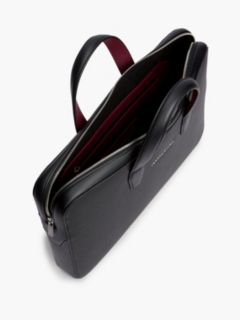 TH Business Textured Laptop Bag — Black 4