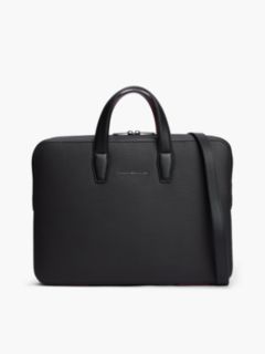 TH Business Textured Laptop Bag — Black 1
