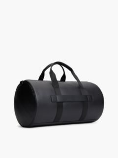 Enamel Flag Perforated Duffel Bag — Black 3