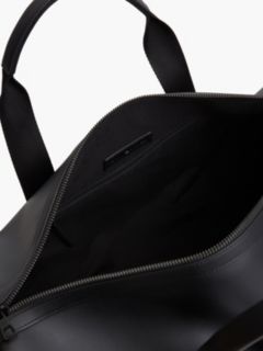 Enamel Flag Perforated Duffel Bag — Black 4