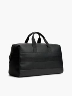Modern Textured Flag Duffel Bag — Black 3