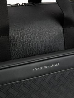 Modern Textured Flag Duffel Bag — Black 5