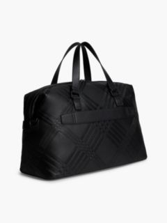 Corporate Flag Check Duffel Bag — Black 3