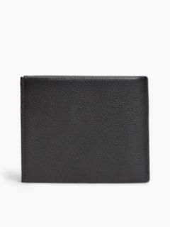 Corporate Leather Bifold Card And Coin Wallet — Black 2