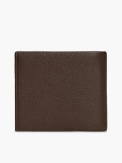 Corporate Leather Bifold Card And Coin Wallet — Brown 2
