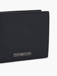 TH Business Leather Bifold Card And Coin Wallet — Blue 4