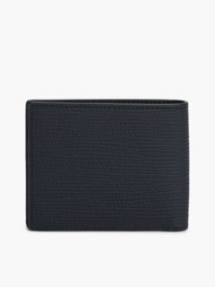 TH Business Leather Bifold Credit Card Wallet — Blue 2