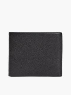Corporate Leather Credit Card Bifold Wallet — Black 2
