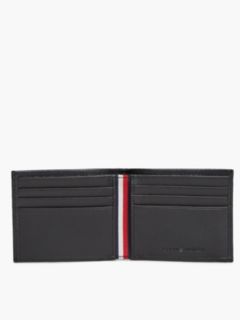 Corporate Leather Credit Card Bifold Wallet — Black 3