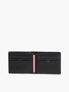 Perforated Leather Bifold Wallet — Black 3