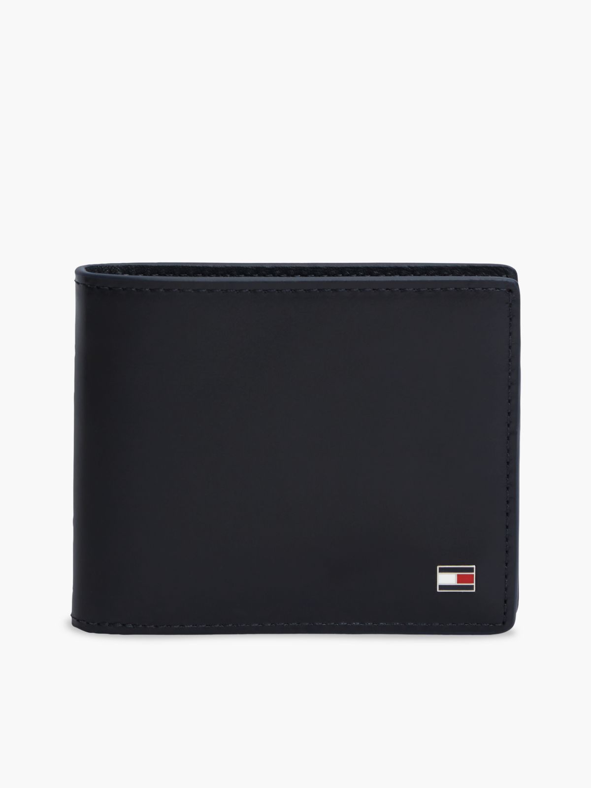 Leather Credit Card Wallet And Key Fob Gift Set — Blue