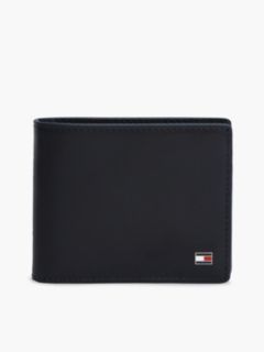 Leather Credit Card Wallet And Key Fob Gift Set — Blue 4