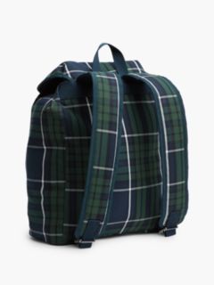 Archive Flag Badge Check Backpack — Green 3