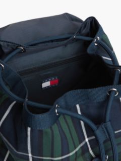 Archive Flag Badge Check Backpack — Green 4