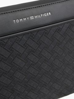 Modern Textured Flag Pouch — Black 3