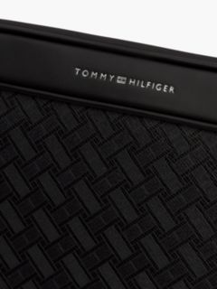 Modern Embossed Flag Laptop Sleeve — Black 4