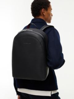 TH Business Textured Dome Backpack — Black 2