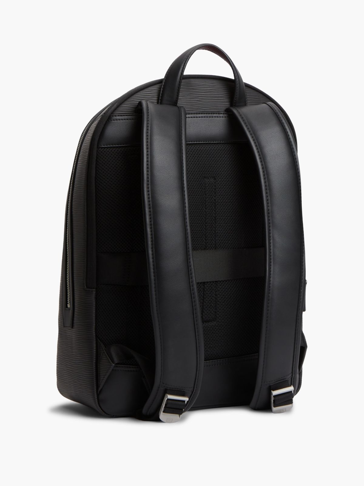 TH Business Textured Dome Backpack — Black