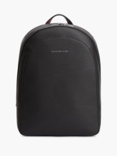 TH Business Textured Dome Backpack — Black 1