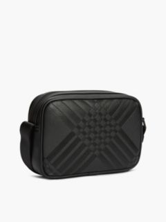 Corporate Textured Flag Crossbody Camera Bag — Black 3
