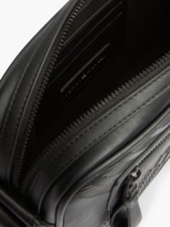 Corporate Textured Flag Crossbody Camera Bag — Black 4