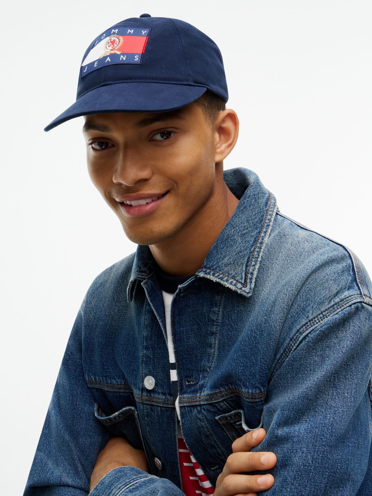 Archive Brushed Twill Baseball Cap — Blue