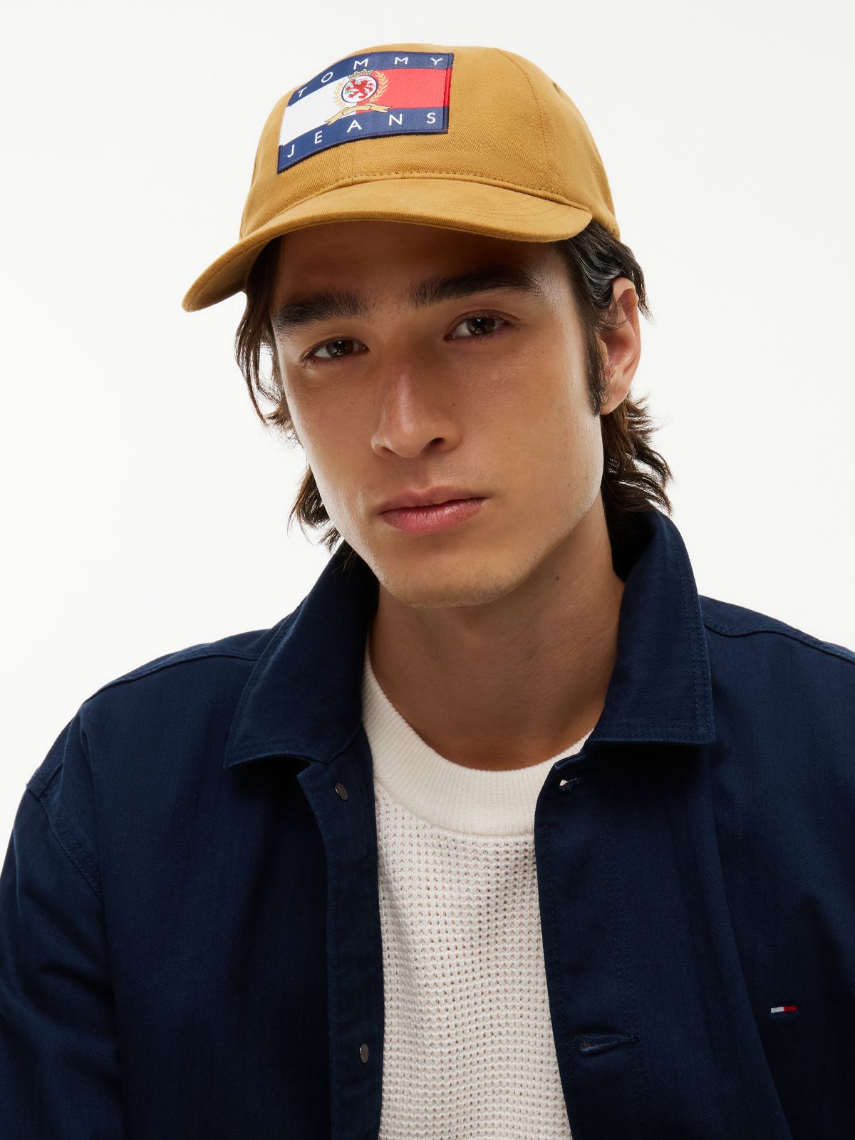 Archive Brushed Twill Baseball Cap — Brown