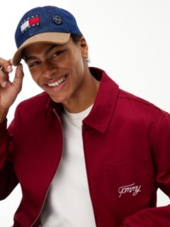 Logo Denim Corduroy Baseball Cap — Denim 4