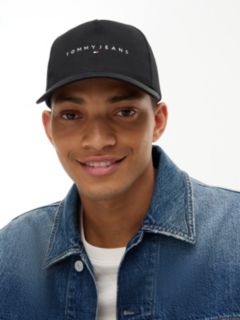 Linear Logo Lightweight Twill Trucker Cap — Black 4