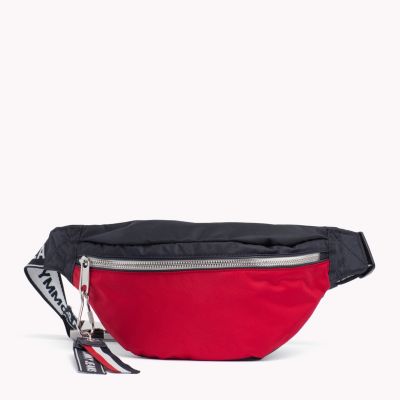 tommy jeans logo fanny pack