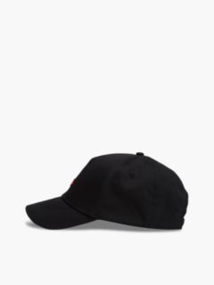 Flag Front Baseball Cap — Black 3
