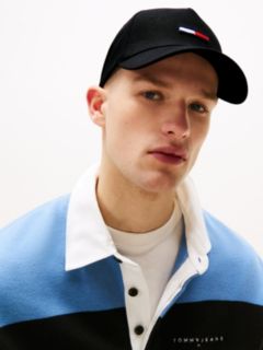 Flag Front Baseball Cap — Black 5