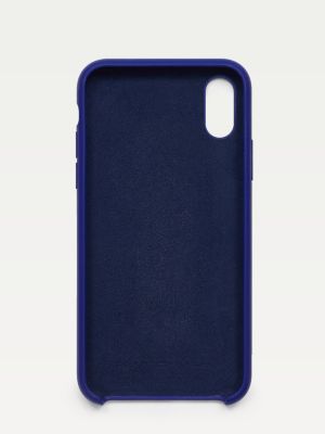 Signature Iphone X Xs Case Blue Tommy Hilfiger
