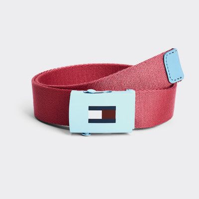 tommy hilfiger belt red
