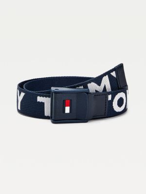 tommy logo belt