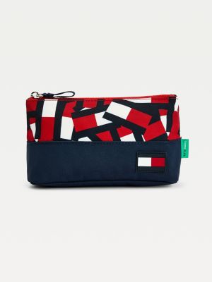 Trousse A Motif Drapeau Pour Enfant Rouge Tommy Hilfiger