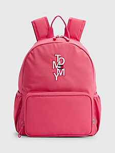 rot kids rucksack mit logo für kids unisex - tommy hilfiger