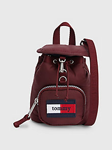 фиолетовый компактная сумка-рюкзак для unisex - tommy jeans