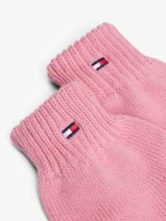 Kids' Essential Flag Embroidery Gloves — Pink 3