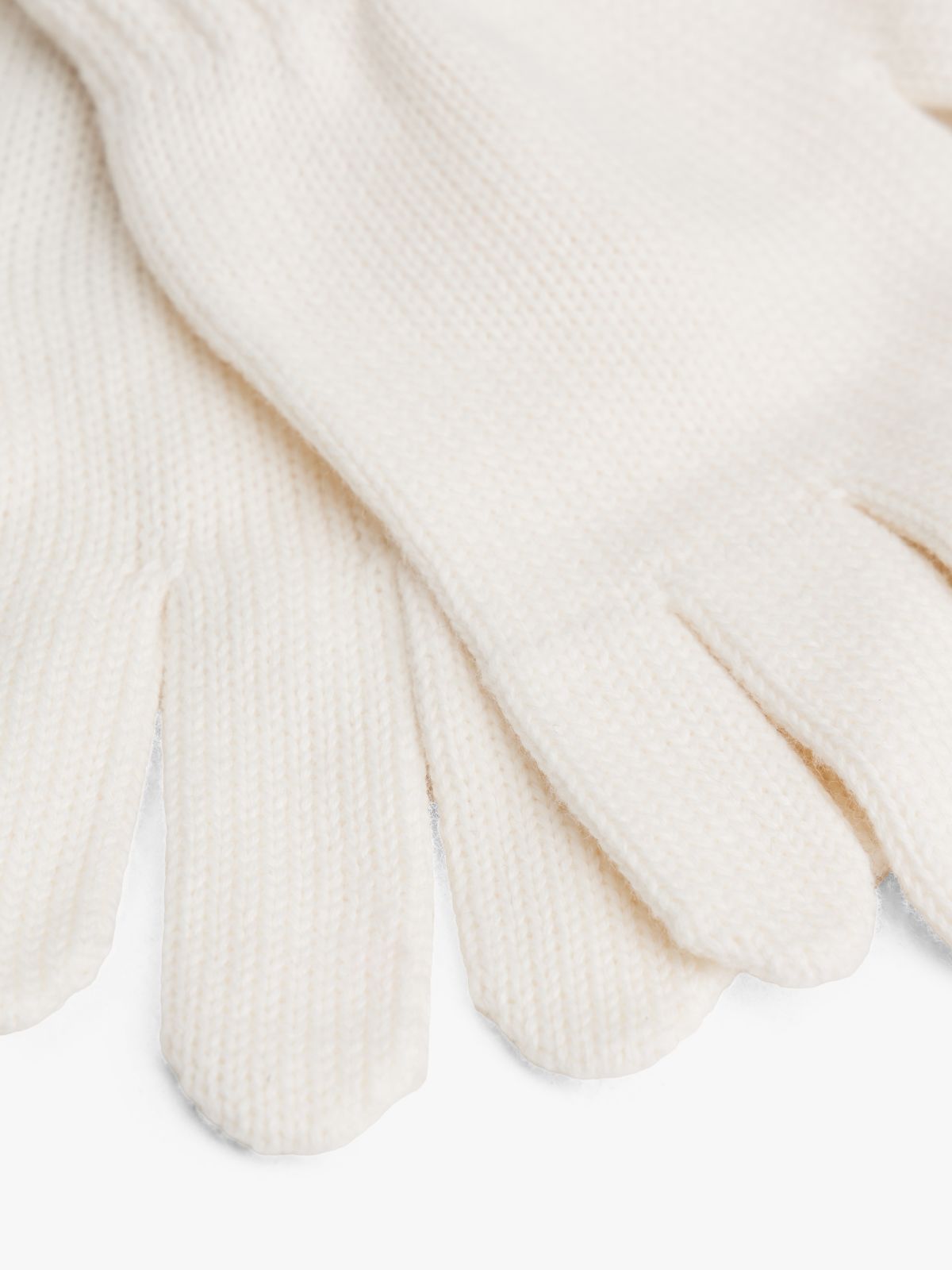Kids' Essential Flag Embroidery Gloves — White