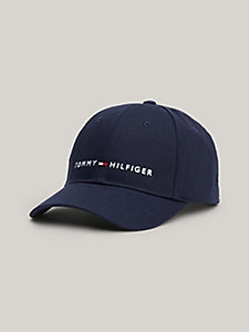 blau kids essential baseball-cap mit logo für kids unisex - tommy hilfiger