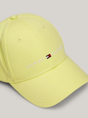 Yellow tommy cheap hilfiger hat