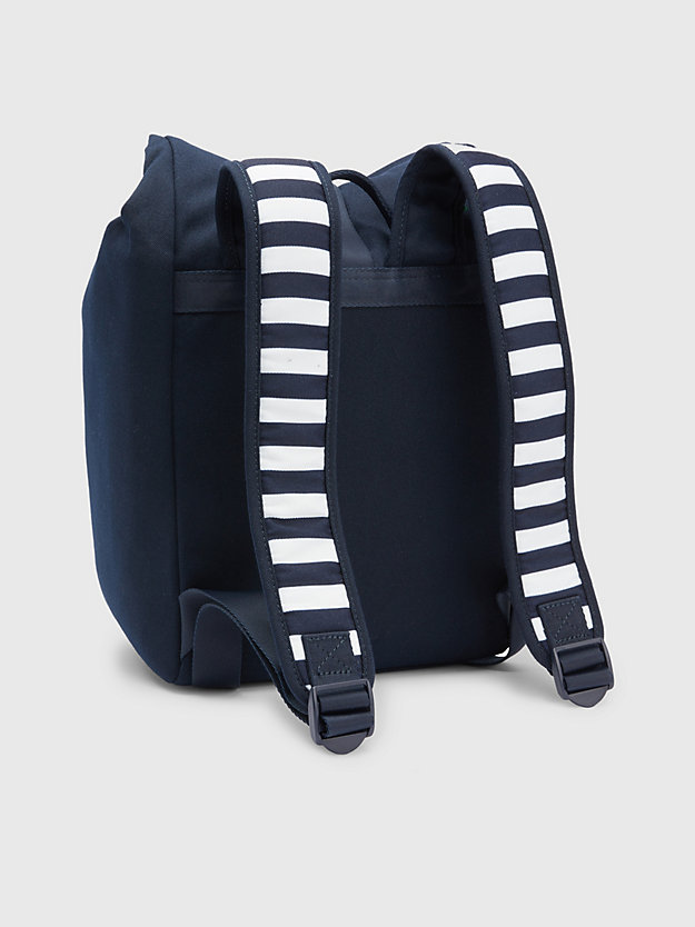 SPACE BLUE Insulated Stripe Lunch Backpack for kids unisex TOMMY HILFIGER
