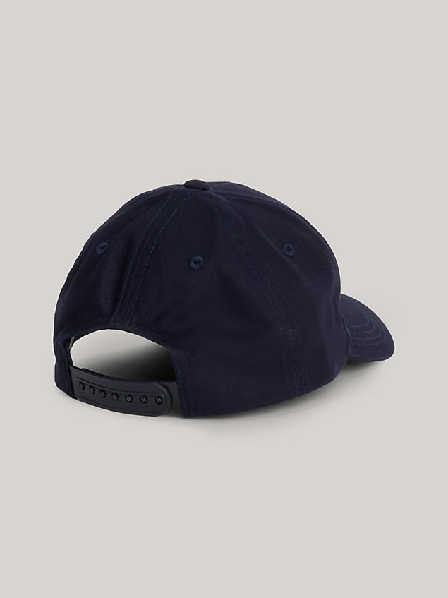 blue kids' varsity baseball cap for kids unisex tommy hilfiger