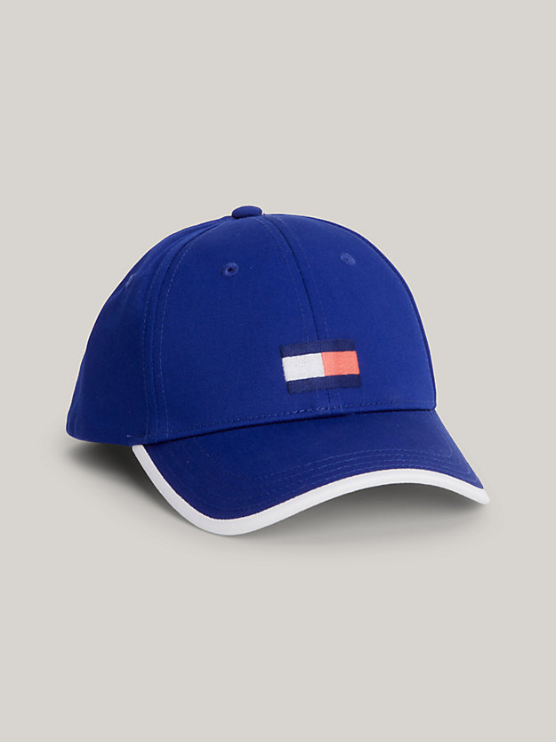 Kids\' Flag Embroidery Baseball Cap | Blue | Tommy Hilfiger