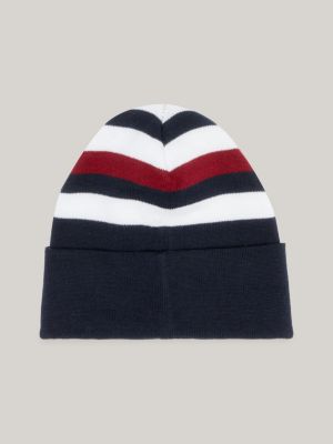 Bonnet embl matique pour enfant Bleu Tommy Hilfiger