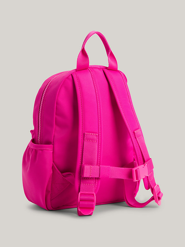 pink kids essential kleine gerecyclede rugzak voor kids unisex - tommy hilfiger