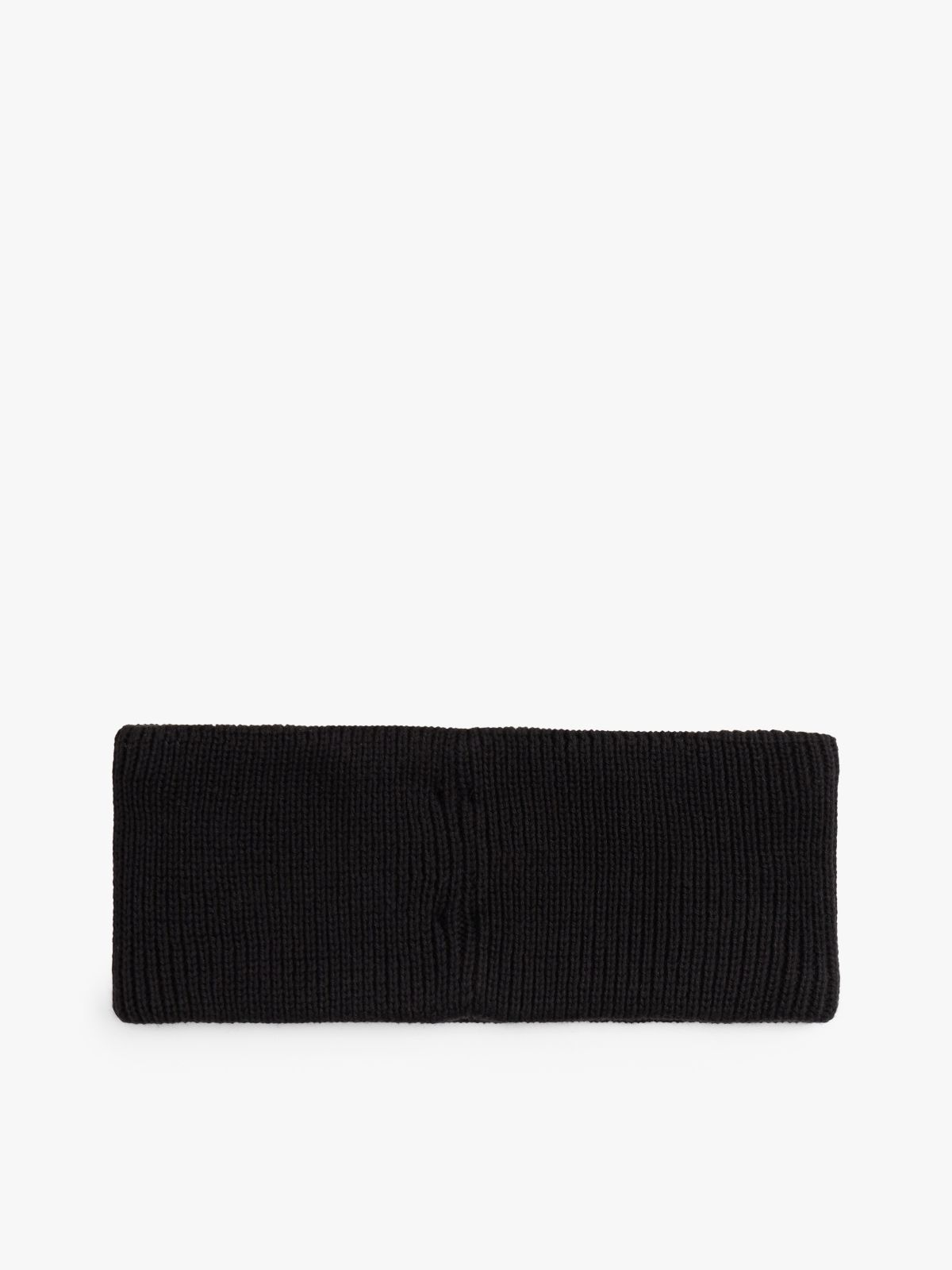 Kids' Essential Flag Embroidery Headband — Black